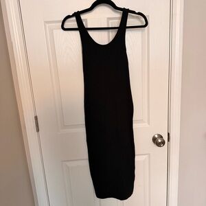 H&M Classic Black Midi Dress
